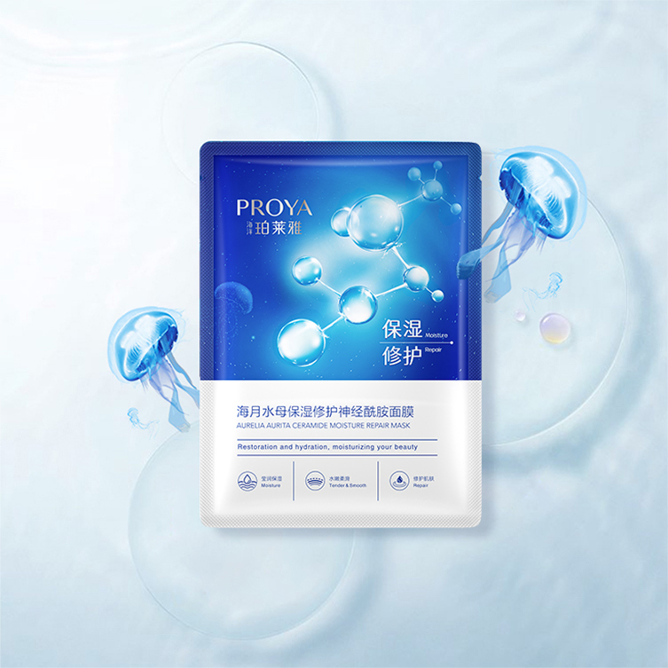 PA视讯,PlayAce海月水母保湿修护神经酰胺面膜